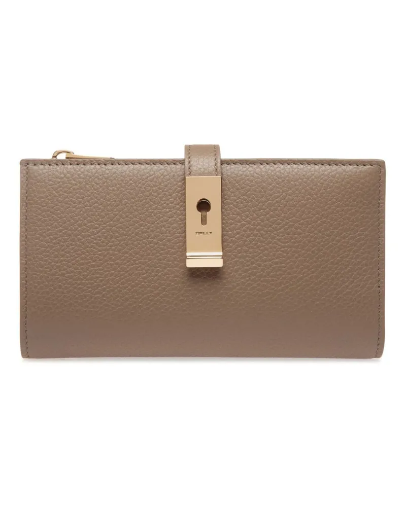 Bally Lock Me Portemonnaie - Braun Braun