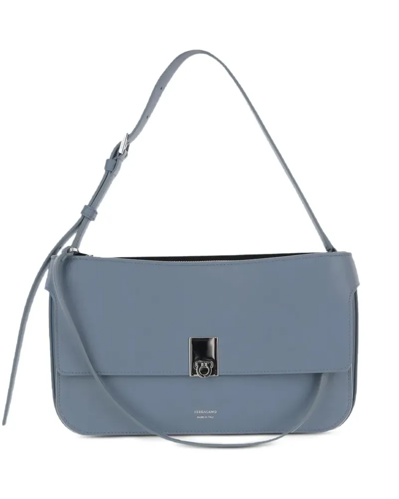 Ferragamo Cara Schultertasche - Blau Blau