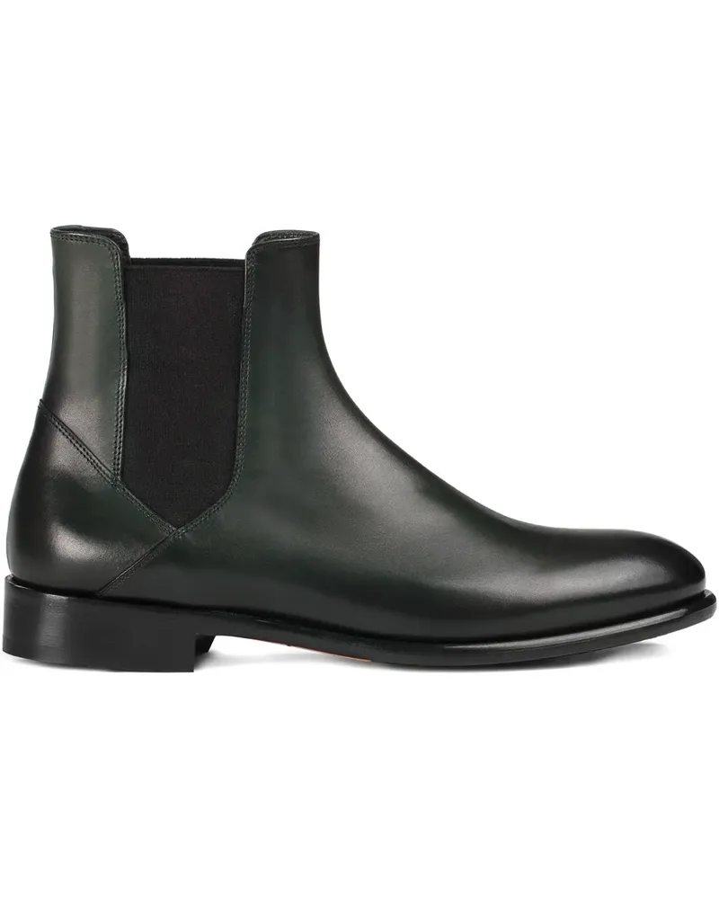 Doucal´s Stiefel aus Leder - Schwarz Schwarz