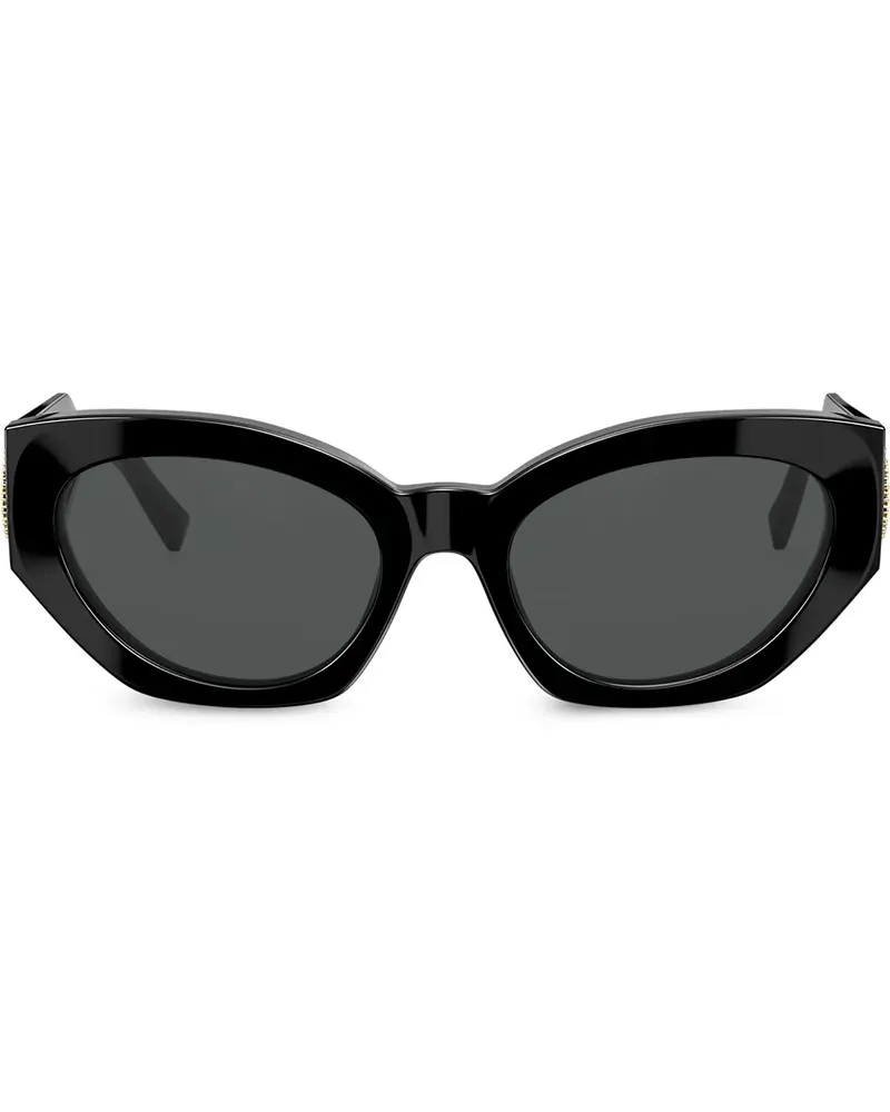Versace Cat-Eye-Sonnenbrille - Schwarz Schwarz