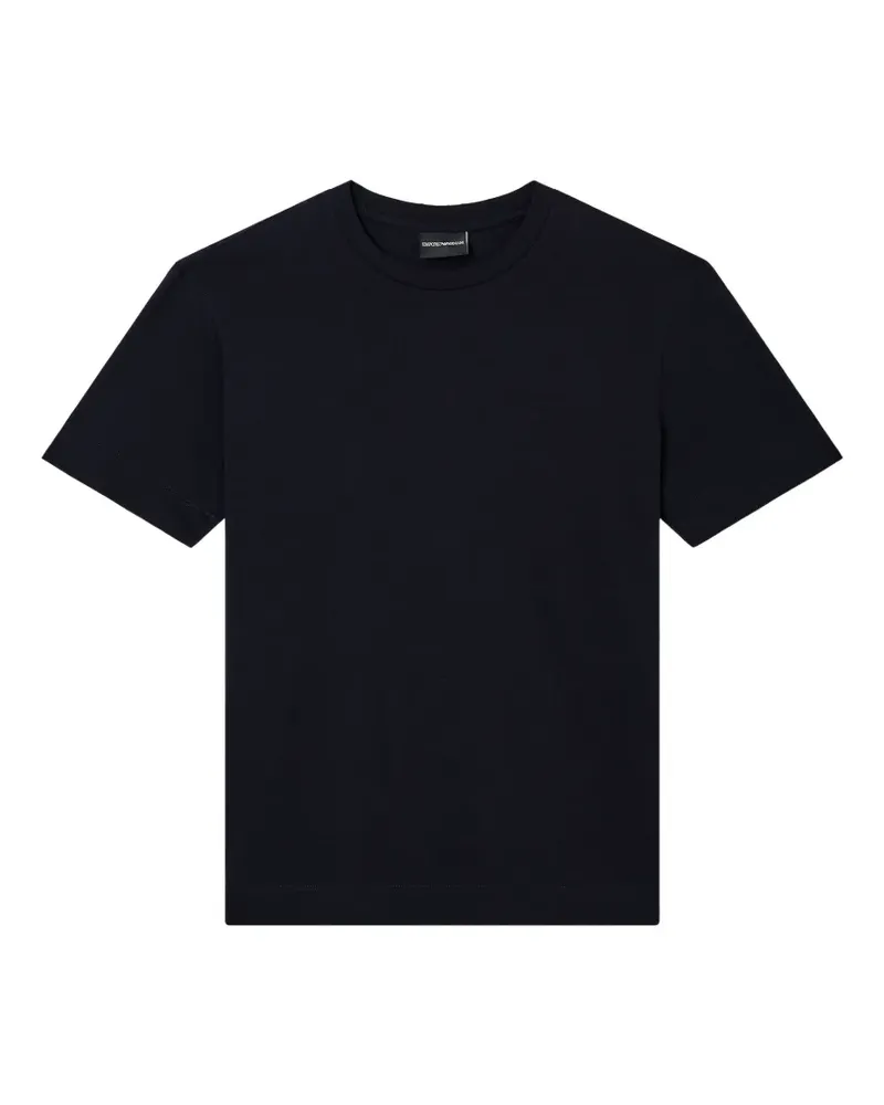 Emporio Armani T-Shirt mit rundem Ausschnitt - Schwarz Schwarz