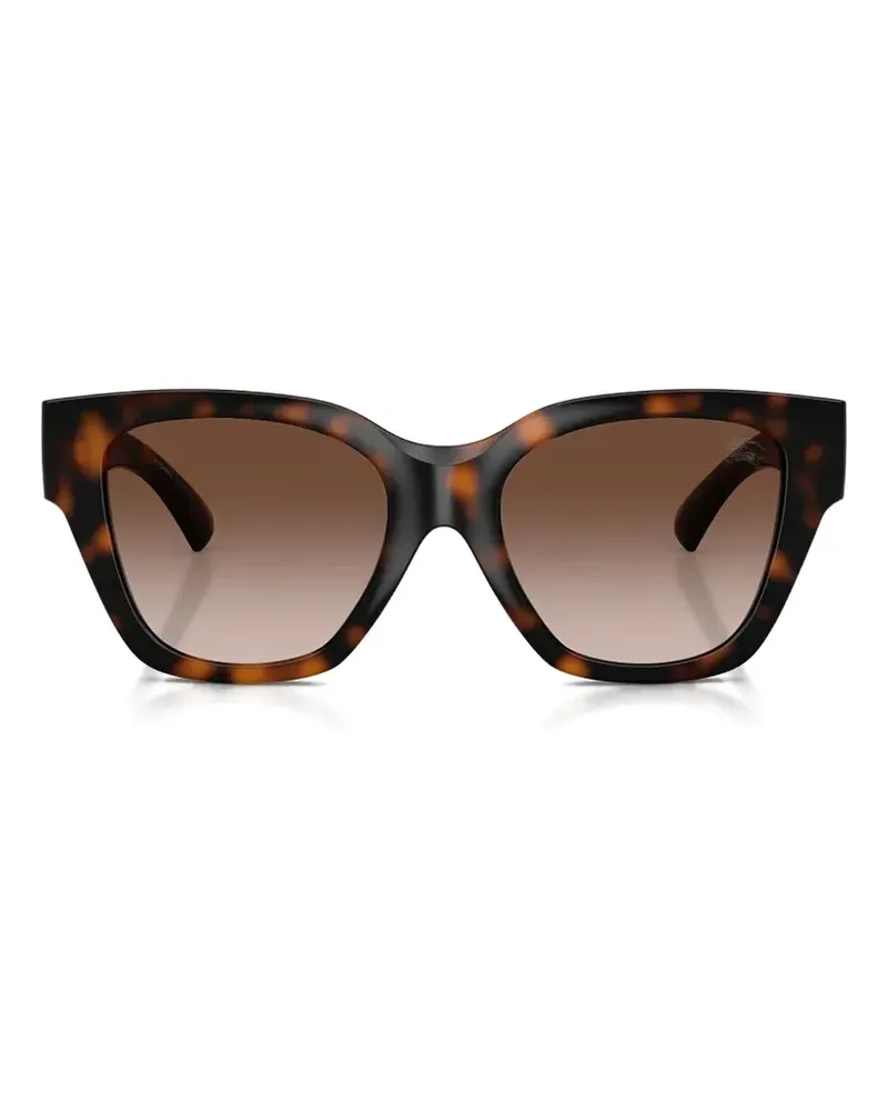 Burberry tortoiseshell-effect cat-eye sunglasses - Braun Braun