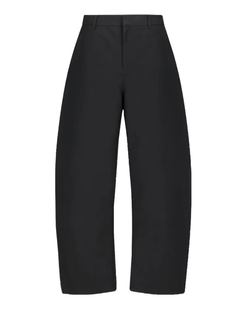 AMOMENTO curved-leg trousers - Schwarz Schwarz