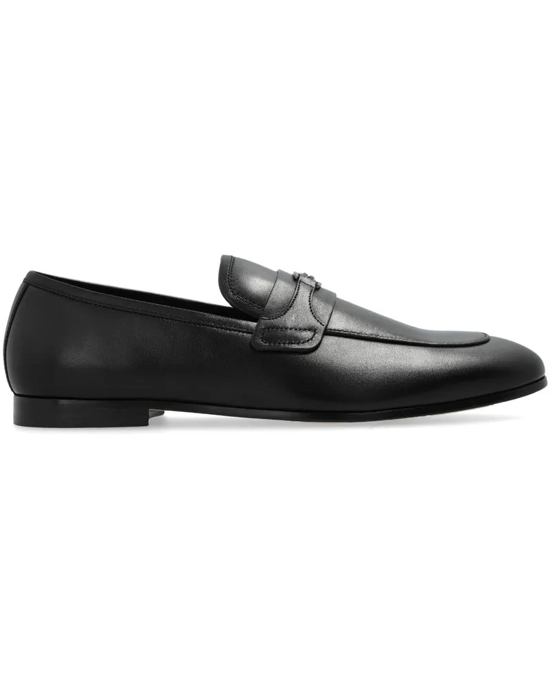 Coach Loafer mit runder Kappe - Schwarz Schwarz