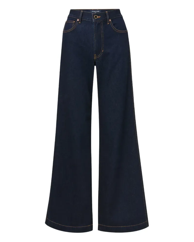 Veronica Beard Jeans mit weitem Bein - Blau Blau
