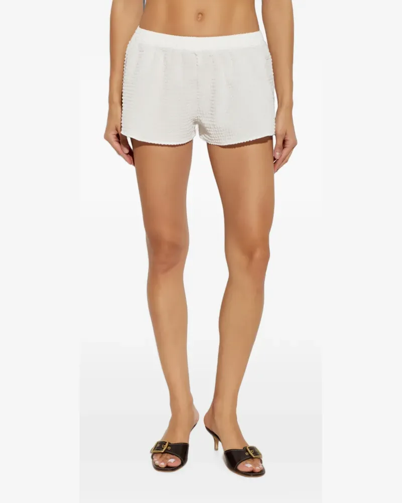 Hunza G Resort Shorts mit Seersucker-Effekt - Nude Nude