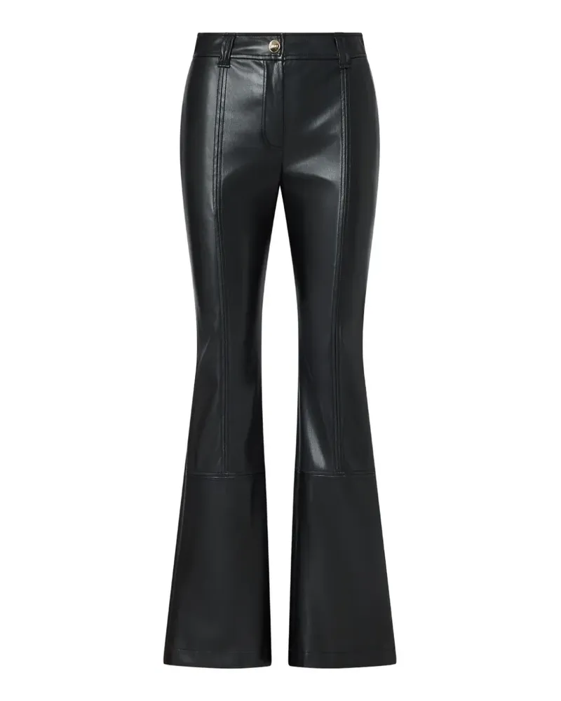 Liu Jo coated fabric trousers - Schwarz Schwarz