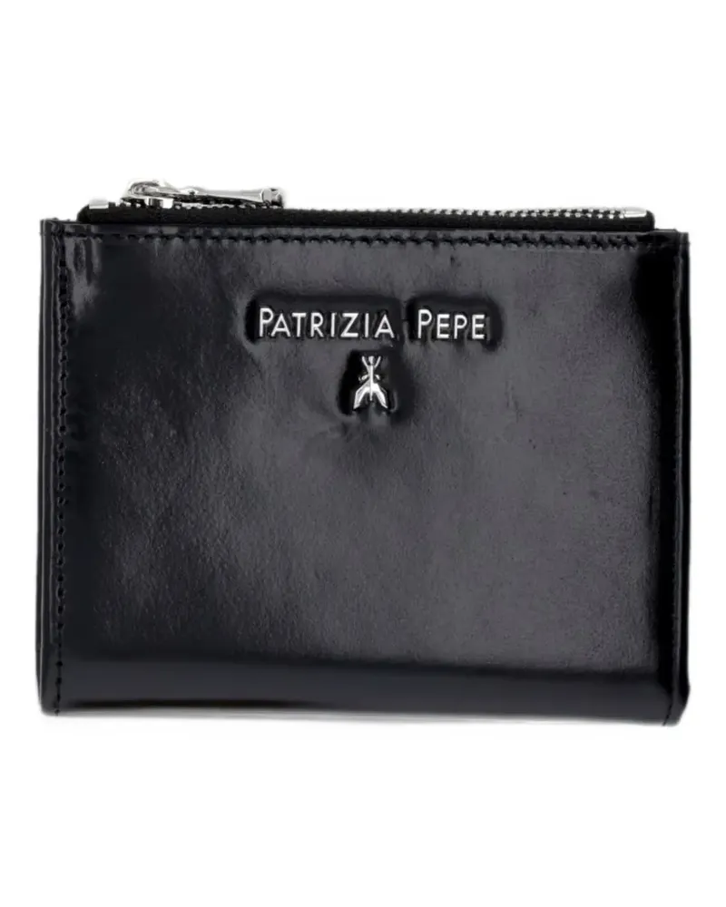 Patrizia Pepe logo-plaque bifold wallet - Schwarz Schwarz