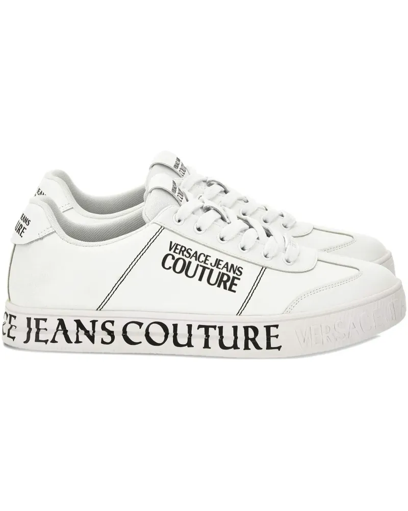 Versace Jeans Sneakers mit Logo-Detail - Weiß Weiß