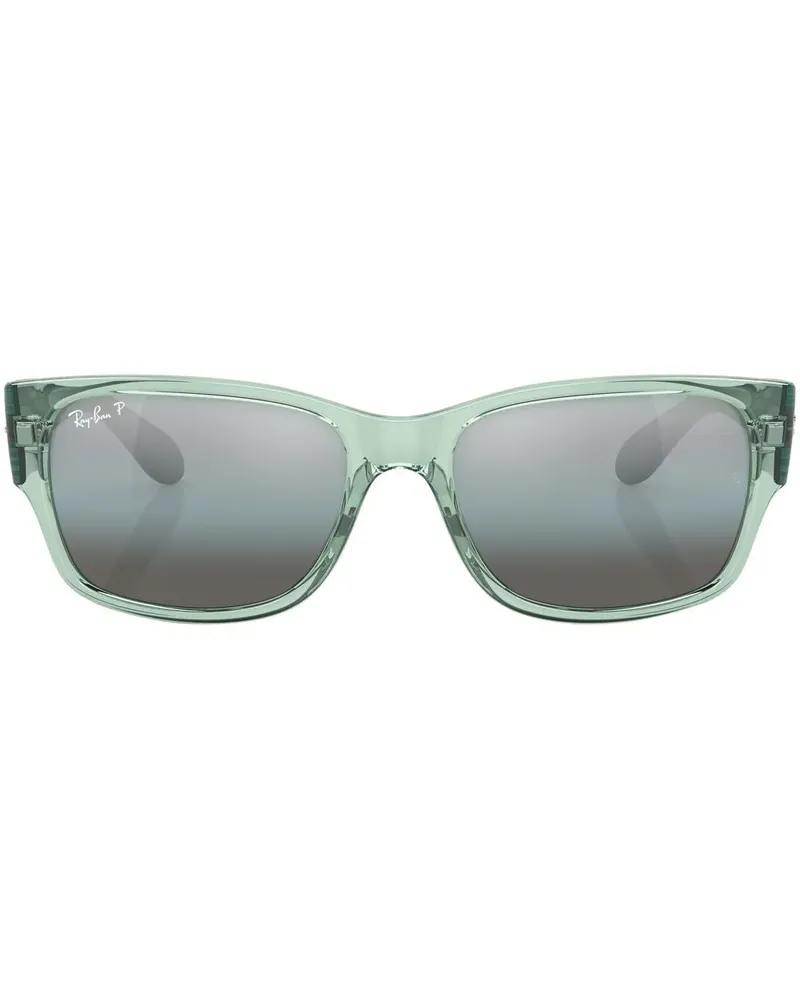 Ray Ban Eckige Sonnenbrille - Grün Grün