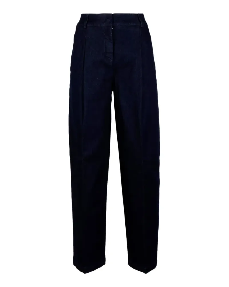 VIA MASINI 80 Weite Jeans - Blau Blau