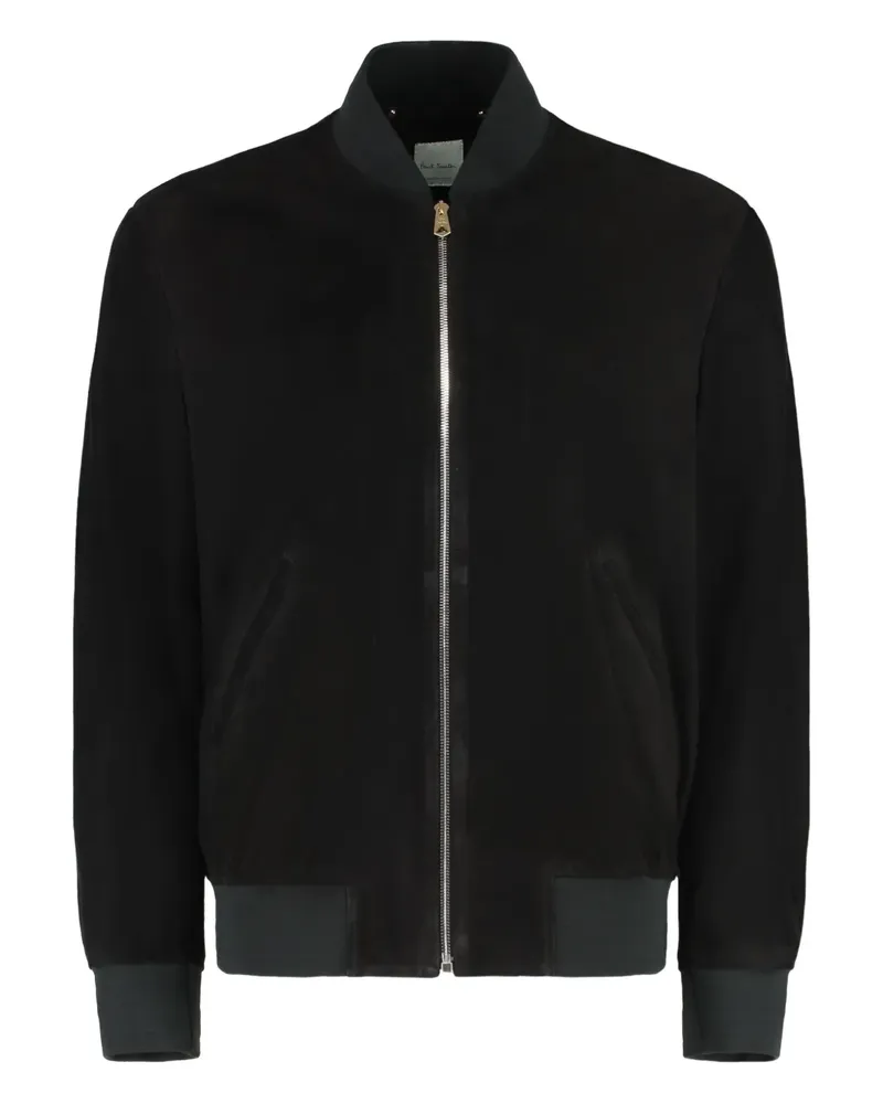 Paul Smith Bomberjacke mit Reißverschluss - Schwarz Schwarz