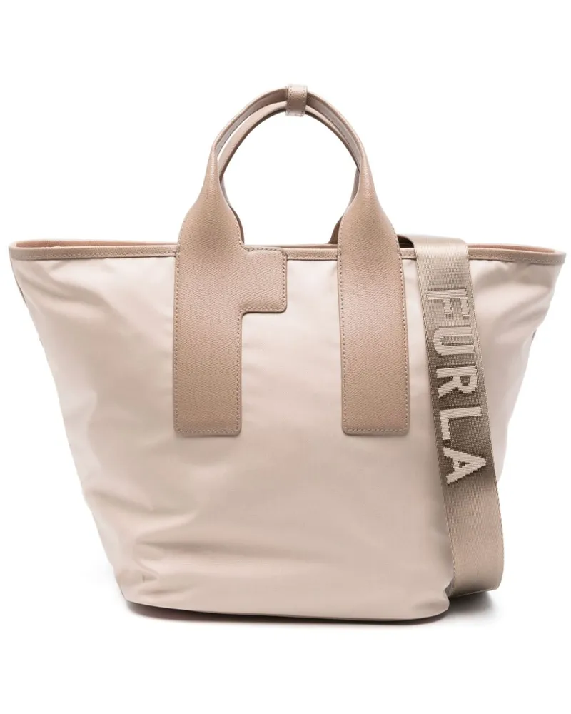 Furla Tote Bag mit Logo-Henkeln - Rosa Rosa