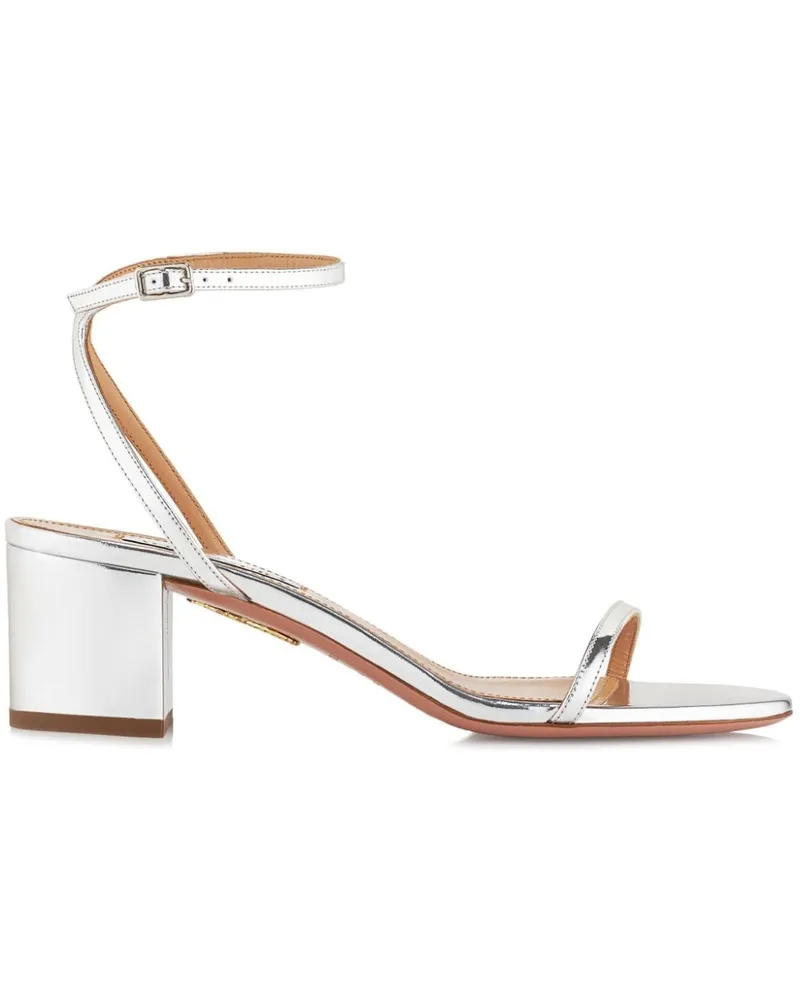 Aquazzura Olie Sandalen 50mm - Silber Silber