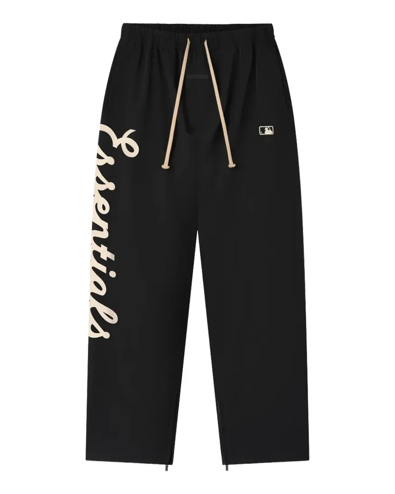 Fear of God MLB logo-print track pants - Schwarz Schwarz