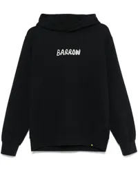 BARROW Hoodie mit Logo-Print Schwarz