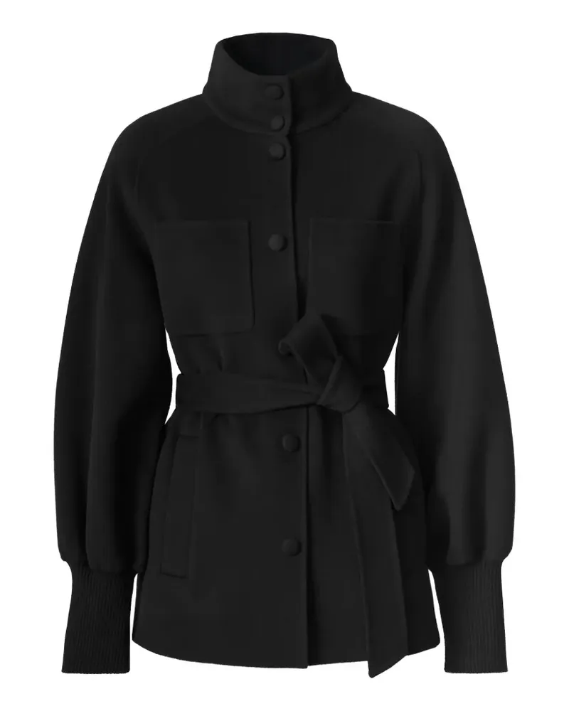 Mackage Shania belted wool coat - Schwarz Schwarz