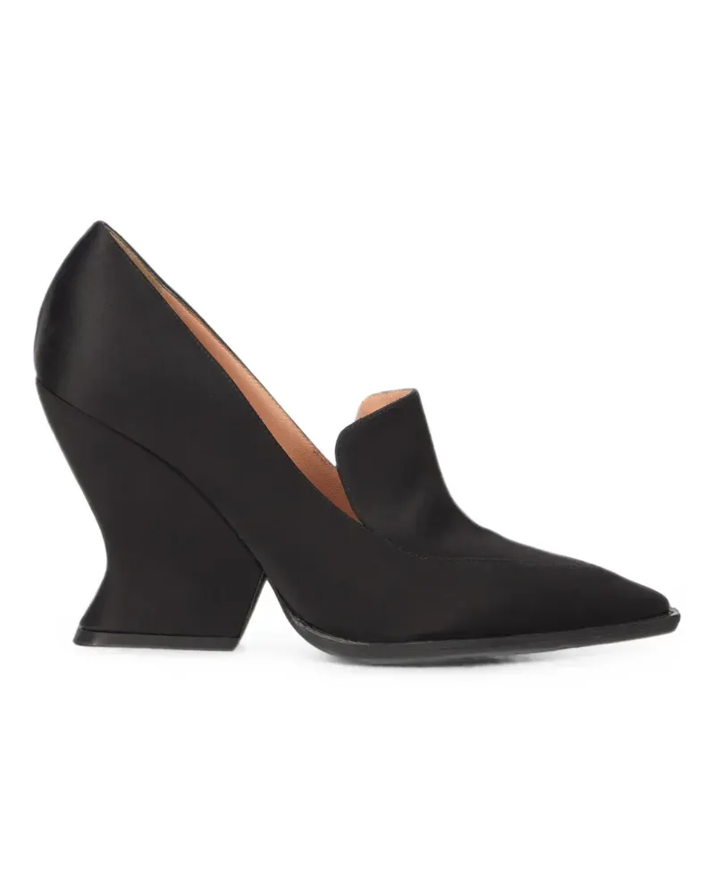 Alberta Ferretti geometric-heel pumps - Schwarz Schwarz