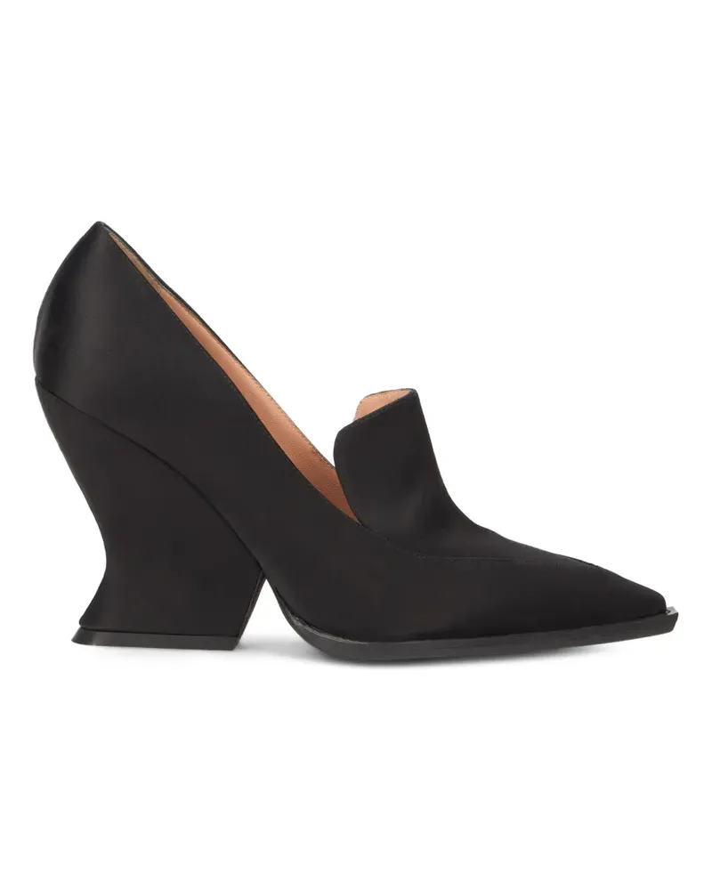 Alberta Ferretti geometric-heel pumps - Schwarz Schwarz