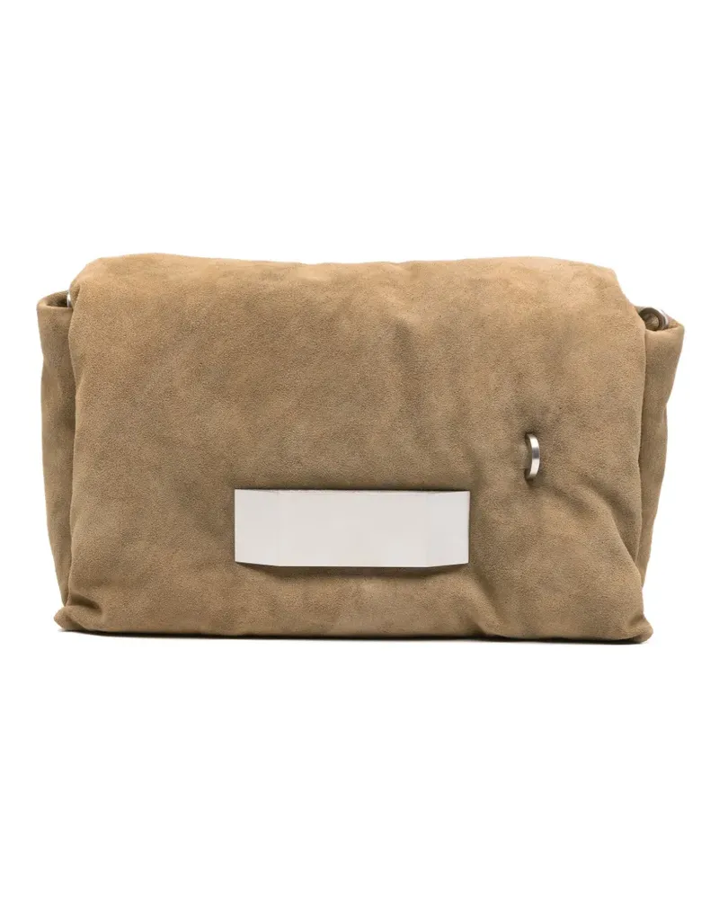 Rick Owens big Pillow Griffin leather shoulder bag - Nude Nude