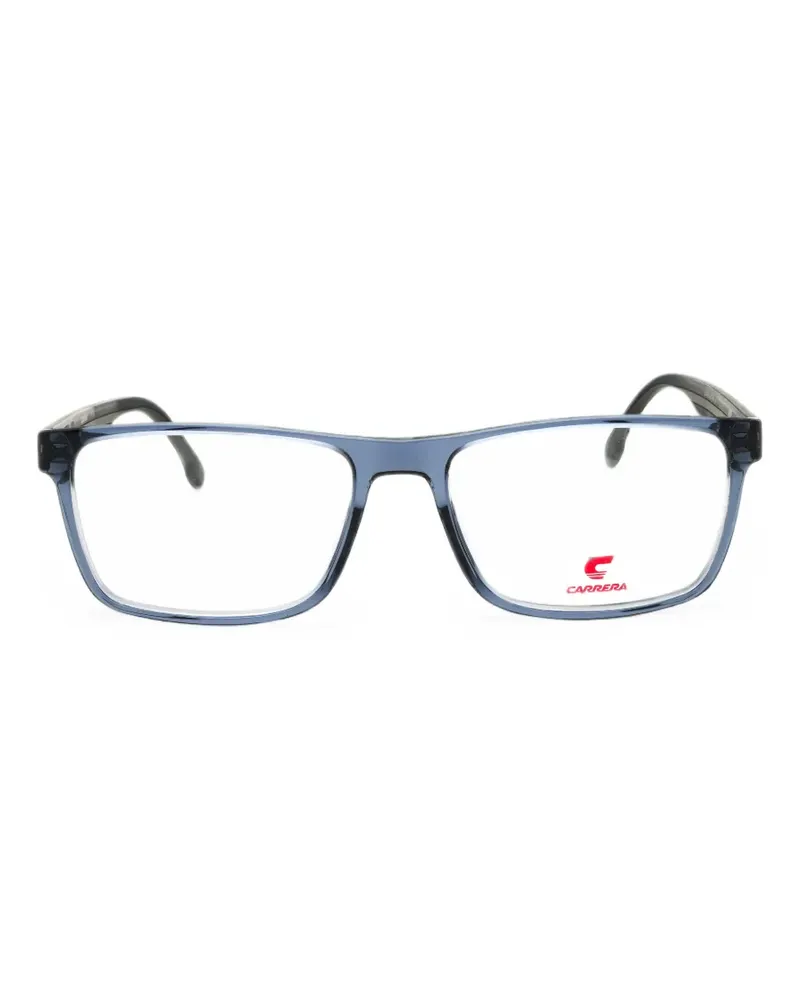 Carrera Brille mit eckigem Gestell - Blau Blau