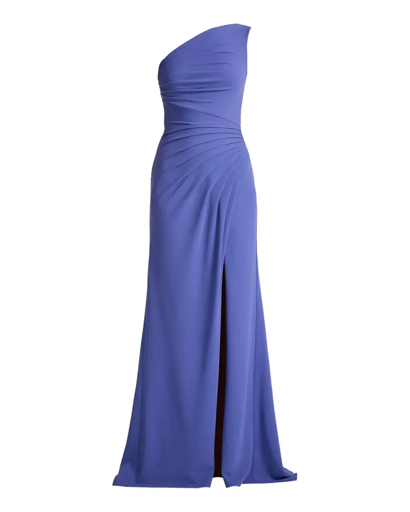 Tadashi Shoji one-shoulder slit dress - Violett Violett
