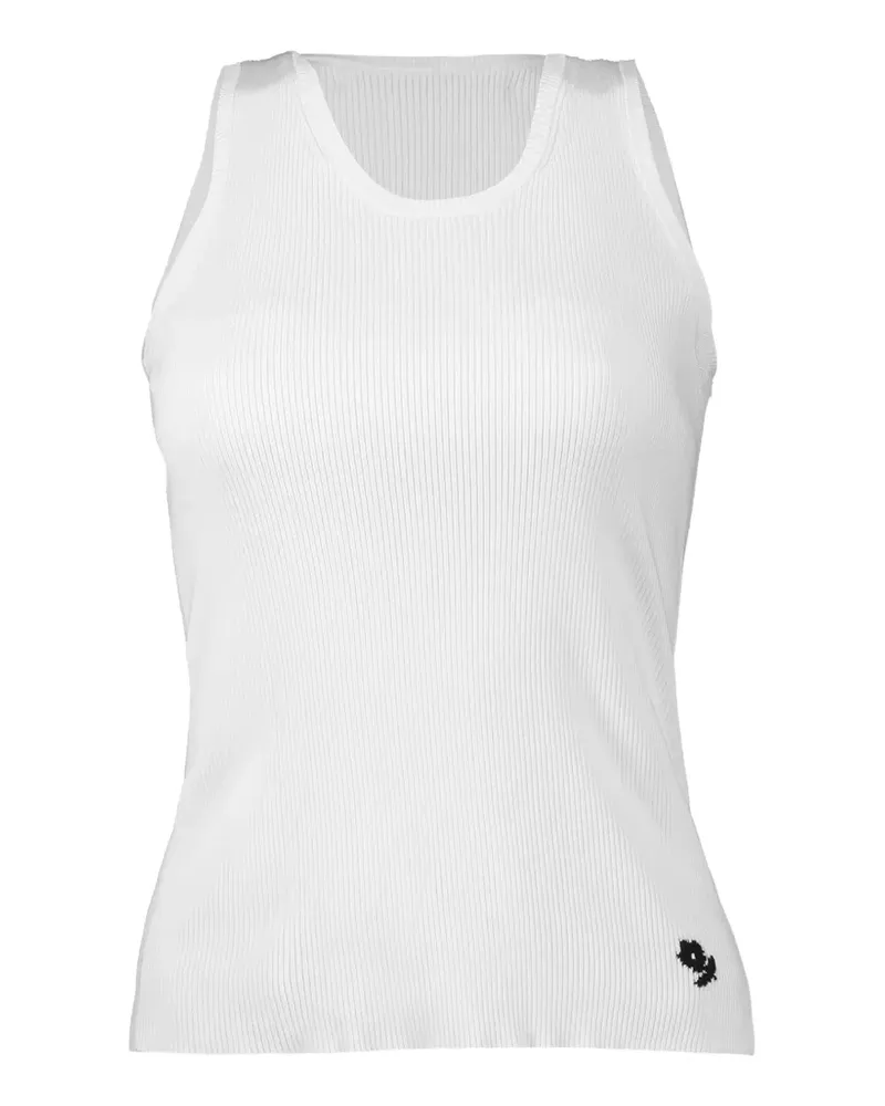 BERNADETTE Marcel rib-knit top - Weiß Weiß