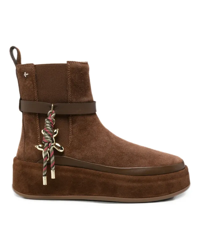 GIO+ Rosita Plateau-Chelsea-Boots - Braun Braun