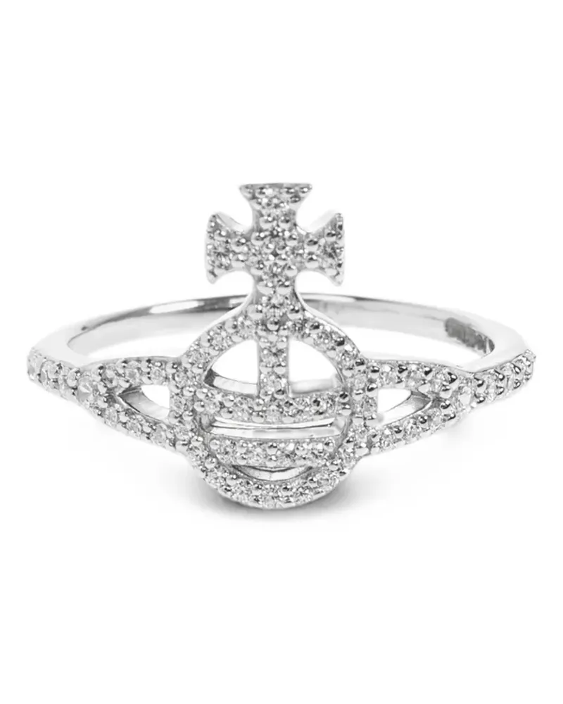 Vivienne Westwood Calliope Orb Ring - Silber Silber