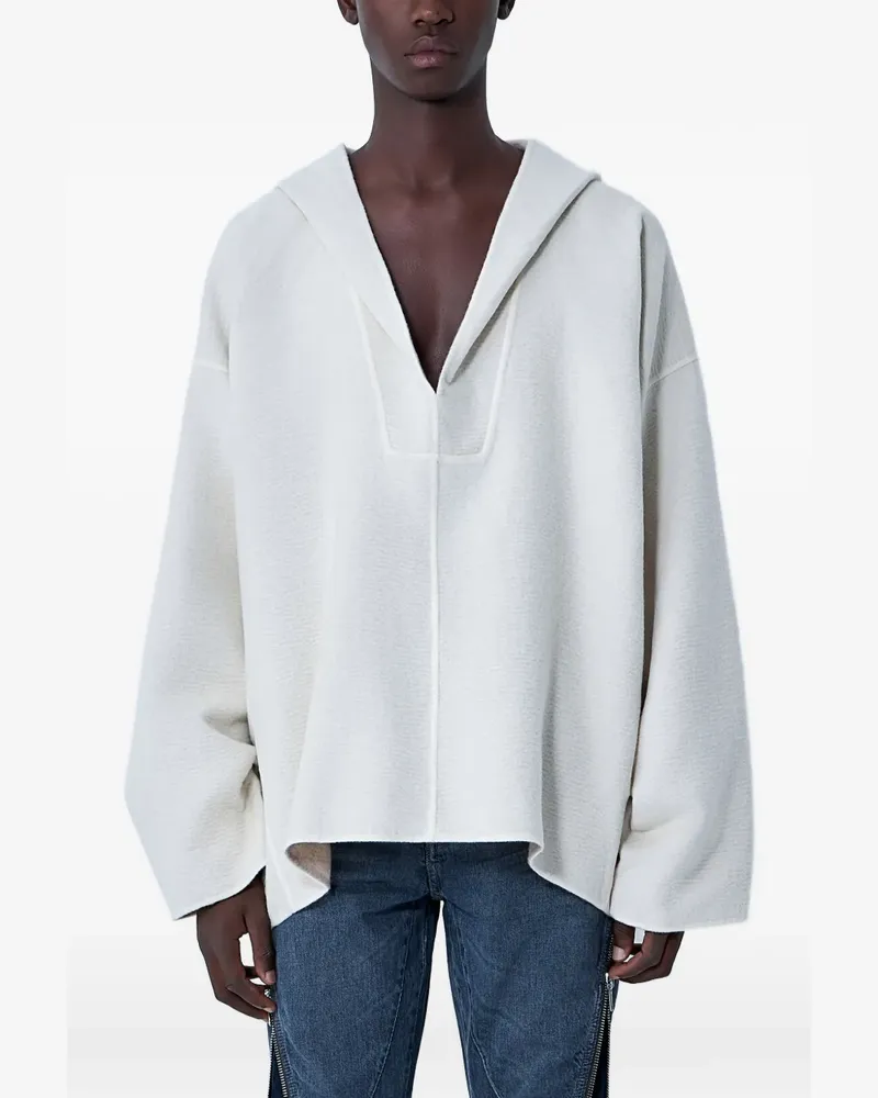 Rick Owens Klassischer Hoodie - Nude Nude