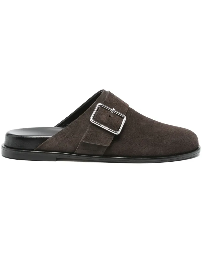 aeyde Finja Slipper - Braun Braun