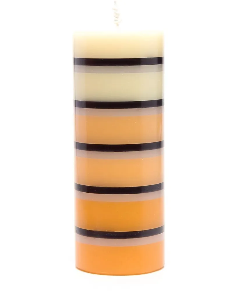 Missoni Home Gestreifte Kerze - Orange Orange