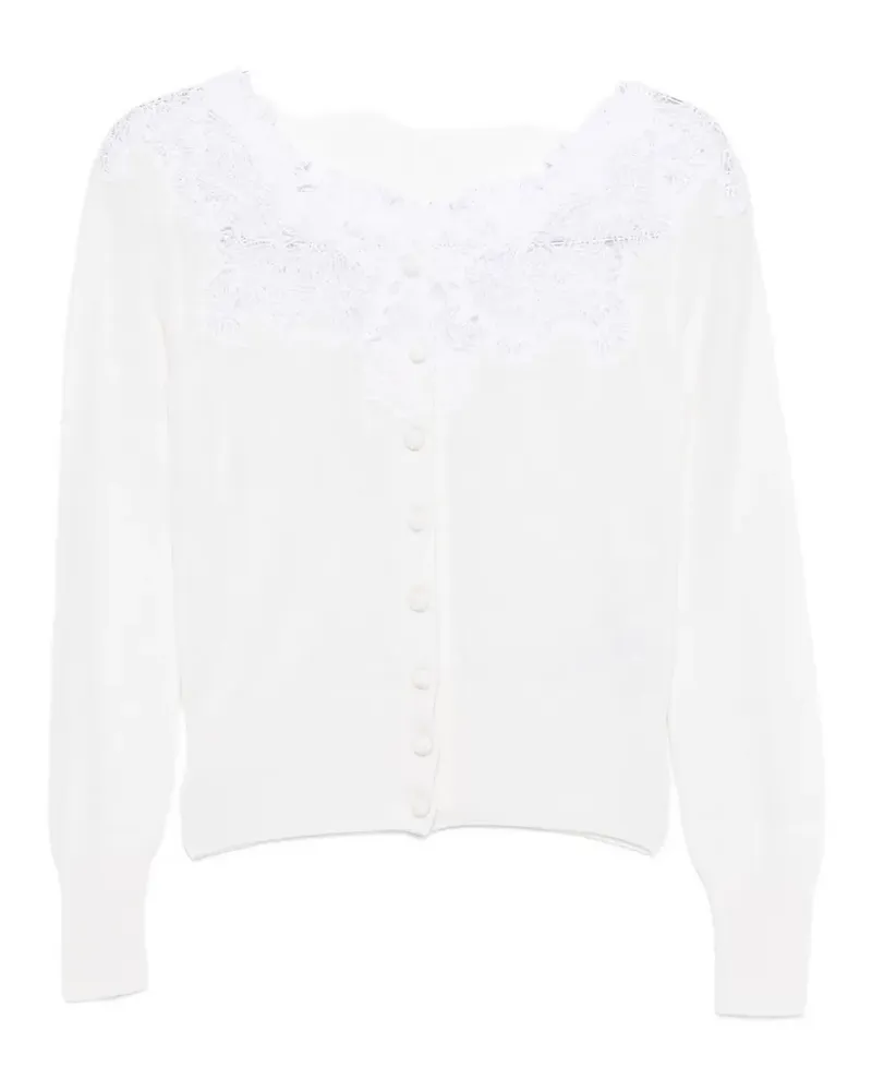 Ermanno Scervino lace cardigan - Weiß Weiß