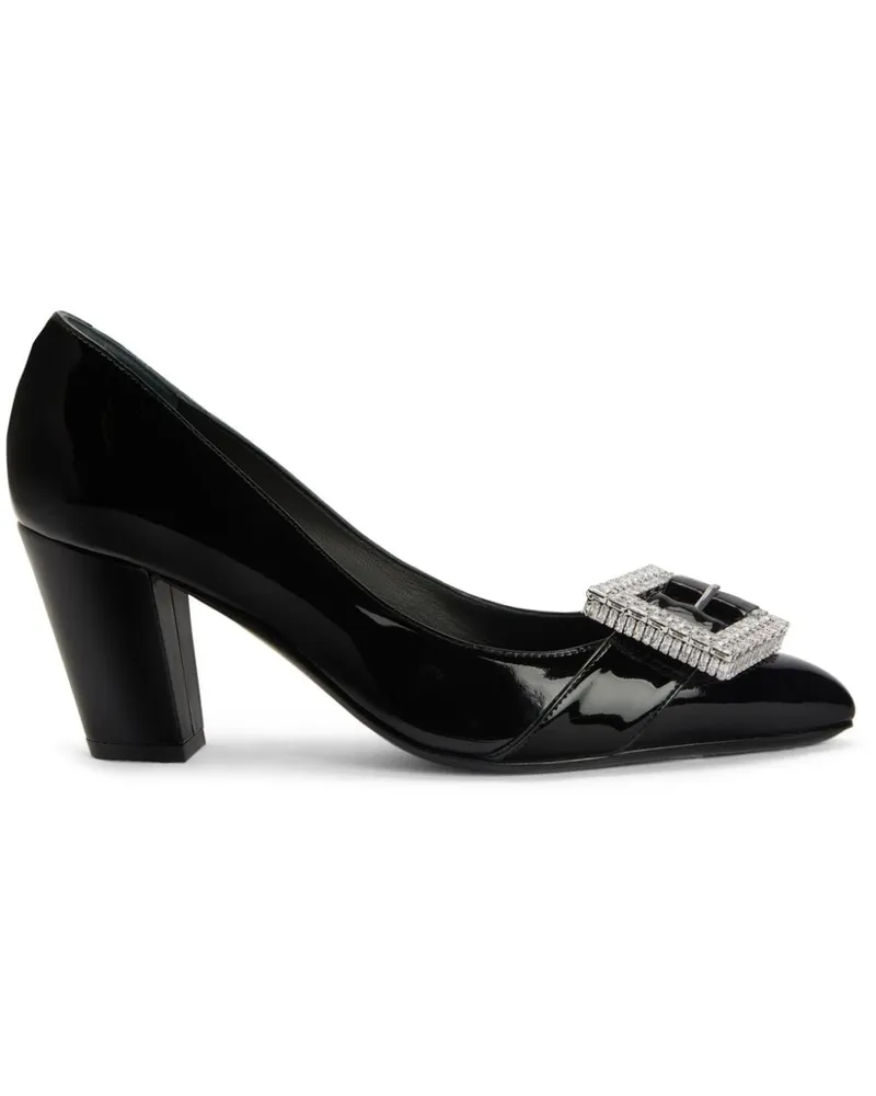 Giuseppe Zanotti Miss Buckle Pumps 70mm - Schwarz Schwarz