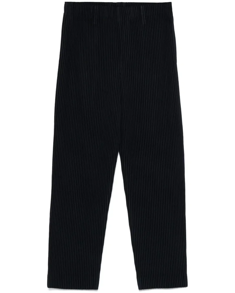 Issey Miyake Plissierte Hose - Blau Blau