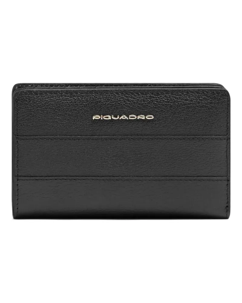Piquadro bi-fold wallet - Schwarz Schwarz