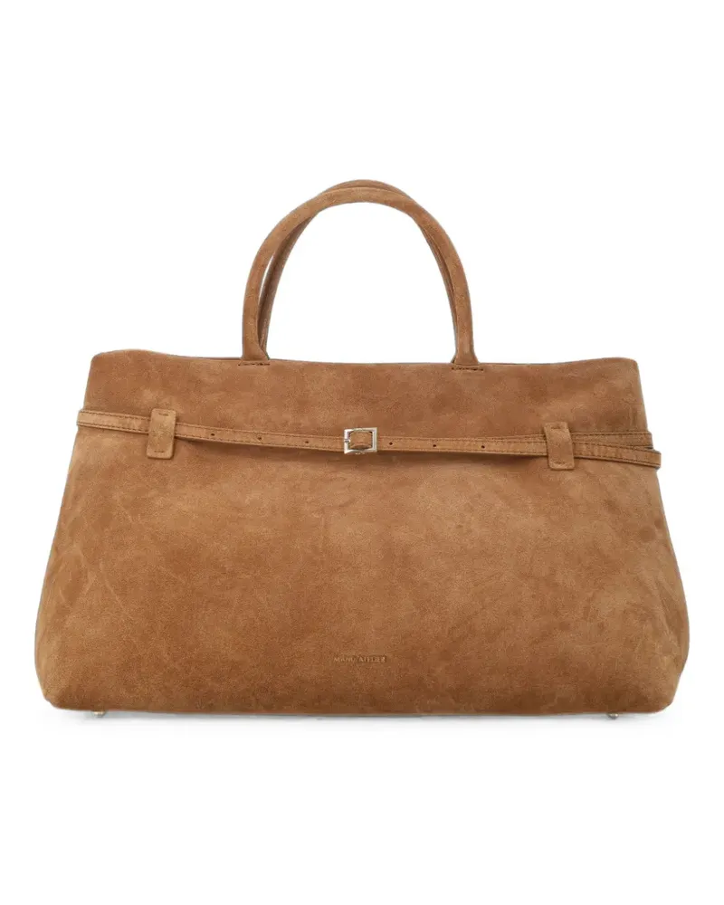 Manu Atelier Le Cambon Tote Bag mit Schnalle 40cm - Braun Braun