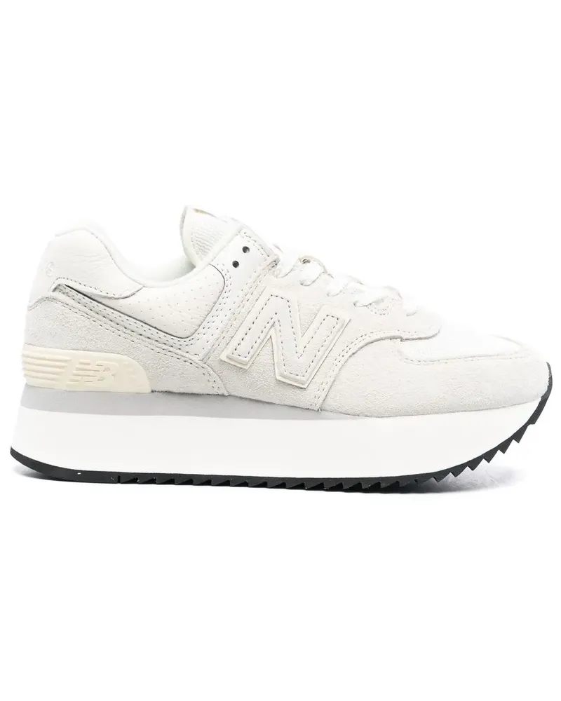 New Balance Sneakers mit Plateausohle - Nude Nude