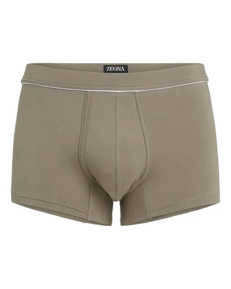 Ermenegildo Zegna Boxershorts mit Stretchanteil - Grün Grün