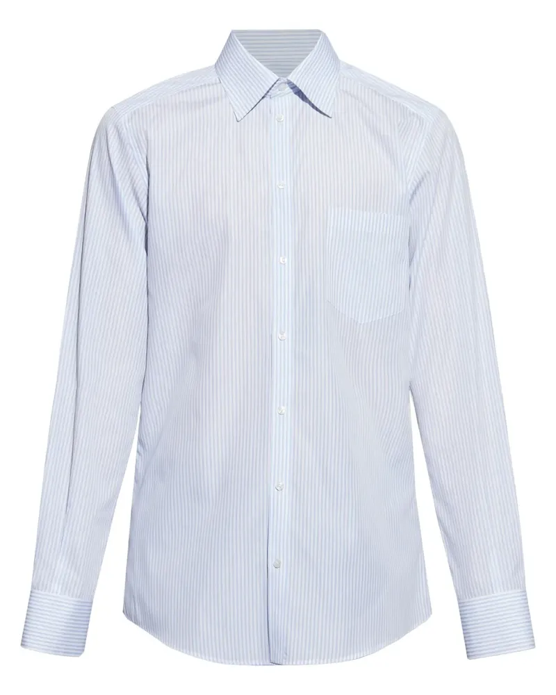 Dolce & Gabbana Gestreiftes Hemd - Blau Blau