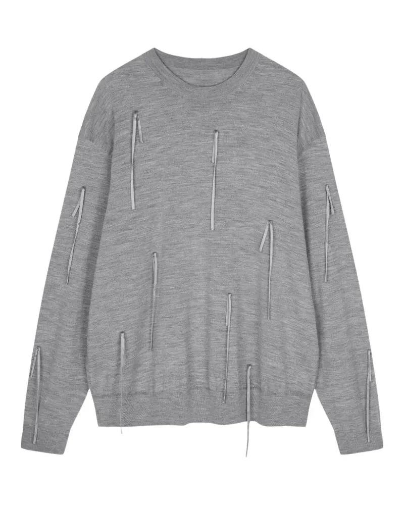 JNBY T-Shirt mit Fransen - Grau Grau