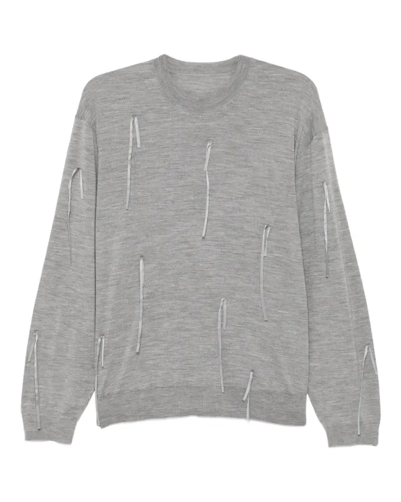 JNBY T-Shirt mit Fransen - Grau Grau