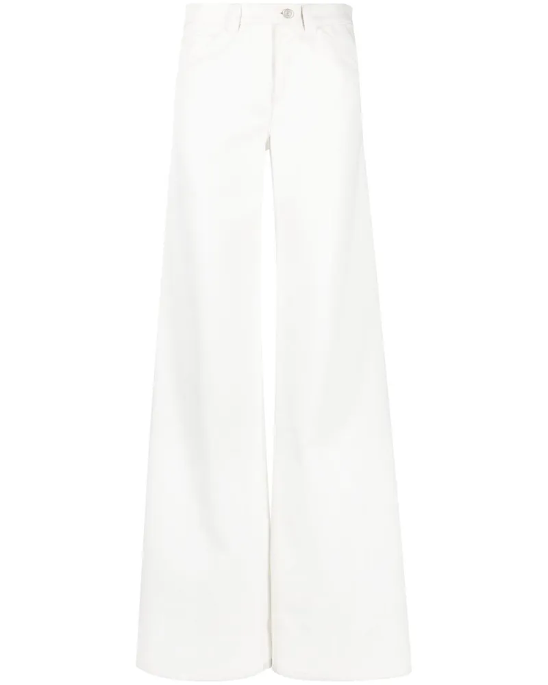 Courrèges Twill-Hose - Weiß Weiß