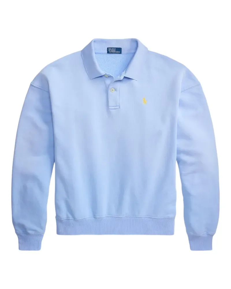 Ralph Lauren Poloshirt mit Polo Pony-Stickerei - Blau Blau