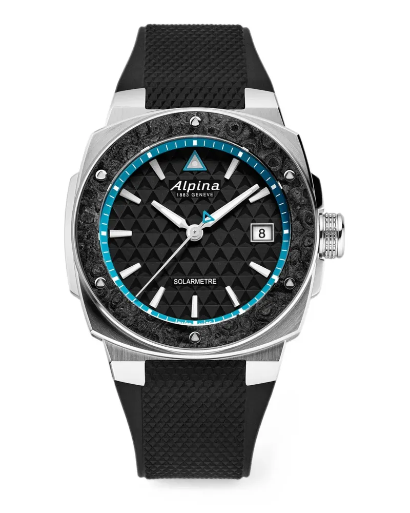 Alpina Watches x Route du Rhum Extreme Solarmetre Guadeloupe 38mm watch - Schwarz Schwarz