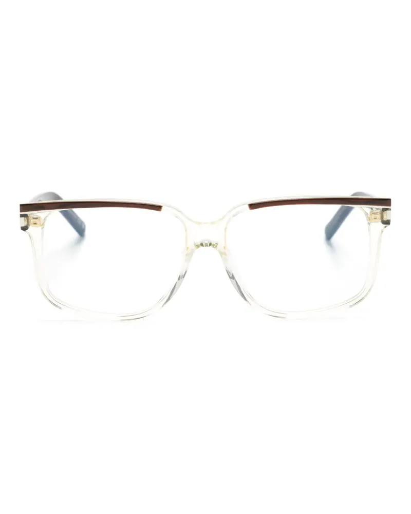 Saint Laurent Klassische Cat-Eye-Brille - Braun Braun