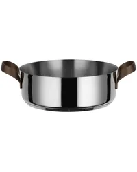 Alessi Edo Low Casserole Edelstahl-Kochtopf (24cm Silber