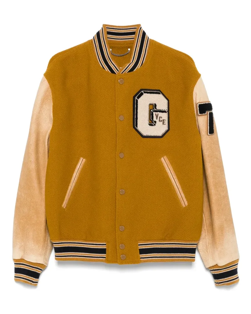 Golden Goose Jacke mit Lederärmeln - Gelb Gelb