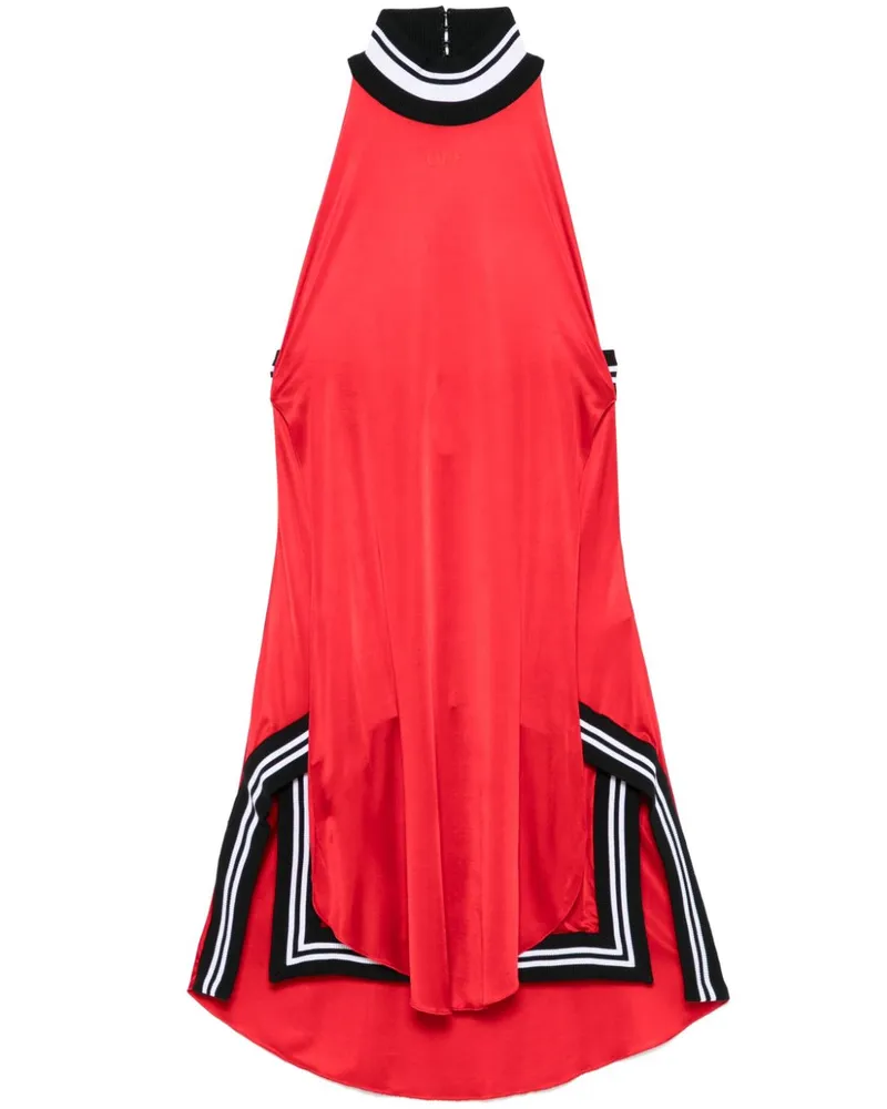 OFF-WHITE Minikleid aus Satin - Rot Rot