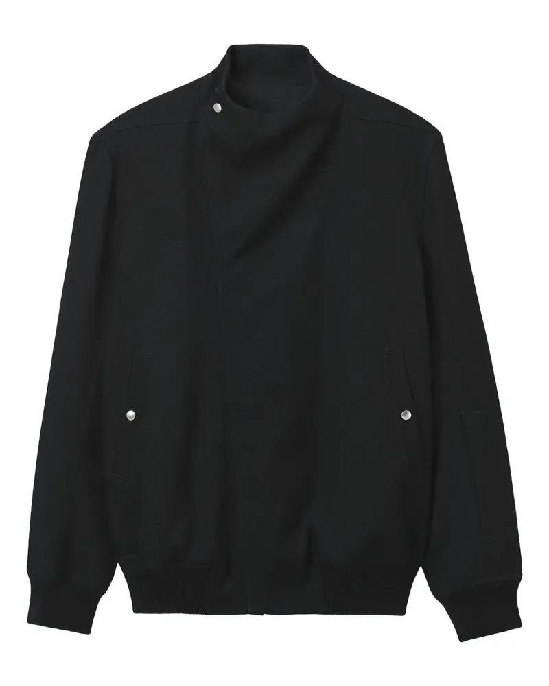 Rick Owens Asymmetrische Jacke - Schwarz Schwarz